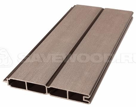 Заборный профиль из ДПК Savewood SW Agger матовый терракот купить в Октябрьском
