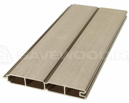 Заборный профиль из ДПК Savewood SW Agger матовый тик купить в Октябрьском