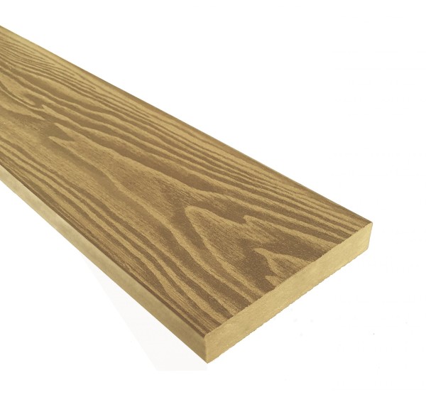 Террасная доска из ДПК Terrapol Смарт 3D Полнотелая без паза Дуб Севилья купить в Октябрьском