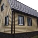 Сайдинг "blockhouse" под бревно, Престиж ВН-01, золотистый купить в Октябрьском