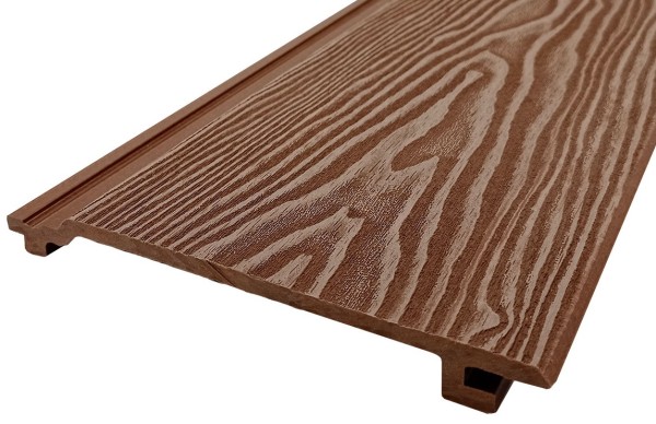 Сайдинг Darvolex 185x19x3000мм, 3D тиснение Коричневый купить в Октябрьском