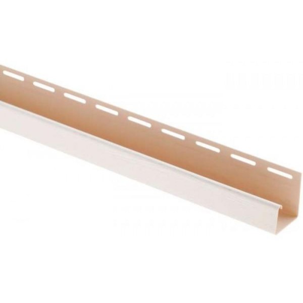 J-профиль Люкс Крашенный, T-15, ВН, Белый купить в Октябрьском