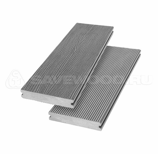 Террасная доска SW Abies (R) - радиальный распил Пепельный купить в Октябрьском