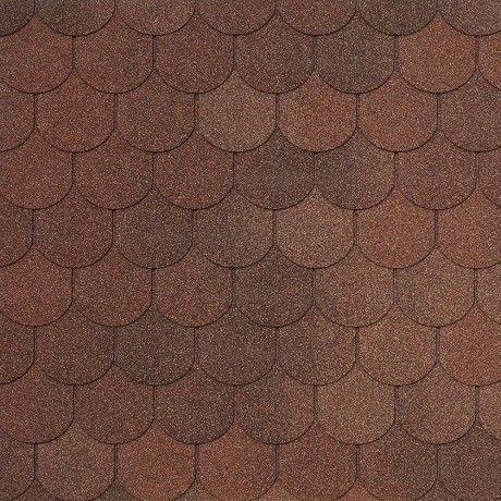 Гибкая черепица Tegola ASSISI terracotta 420 купить в Октябрьском