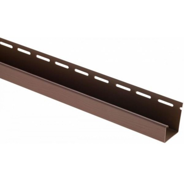 J-профиль Люкс Крашенный, T-15, ВН, Тёмный Орех купить в Октябрьском