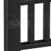 Комплект крышка/юбка для столба SEQUOIA BLACK купить в Октябрьском