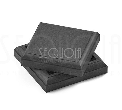 Комплект крышка/юбка для столба SEQUOIA GRAY купить в Октябрьском