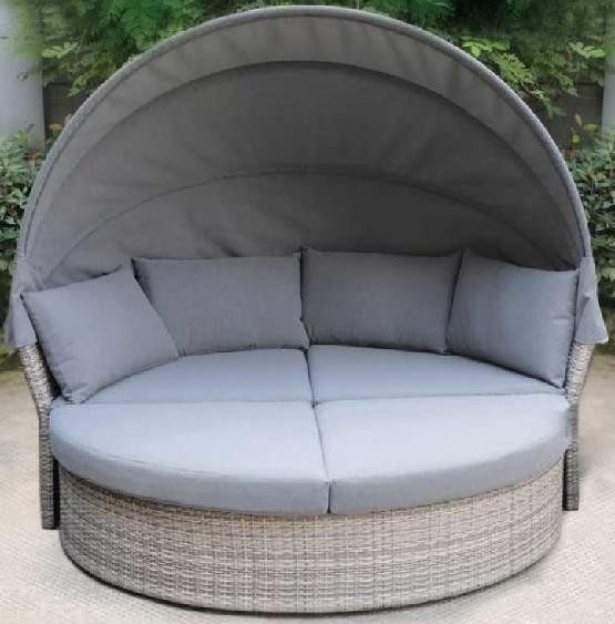 Диван-Трансформер AFINA плетеный из иск. ротанга AFM-325G Grey купить в Октябрьском