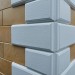 Угол Наружный к Фасадным Термопанелям Доломит Дагестанский Камень 400 мм Белый купить в Октябрьском