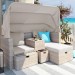Комплект мебели AFINA плетеной из иск. ротанга AFM-330 Beige купить в Октябрьском