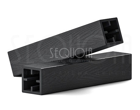 Столб SEQUOIA Evolution 3D WOOD BLACK купить в Октябрьском