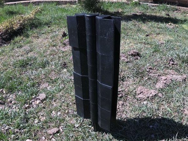 Угловой элемент поворотный, пластиковый от 60° до 300° для доски 300х30 мм из ДПК чёрный Holzhof купить в Октябрьском
