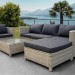Комплект мебели AFINA плетеной из иск. ротанга YR821G Grey/Grey купить в Октябрьском