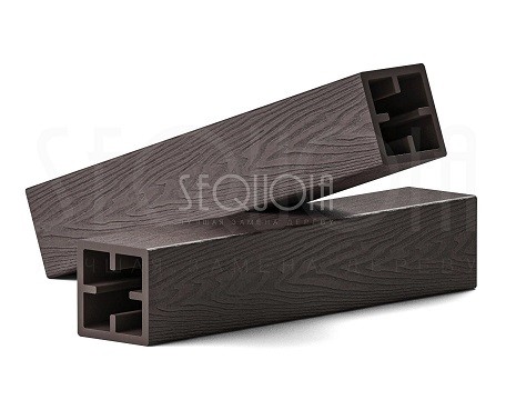 Столб SEQUOIA Evolution 3D WOOD BROWN купить в Октябрьском