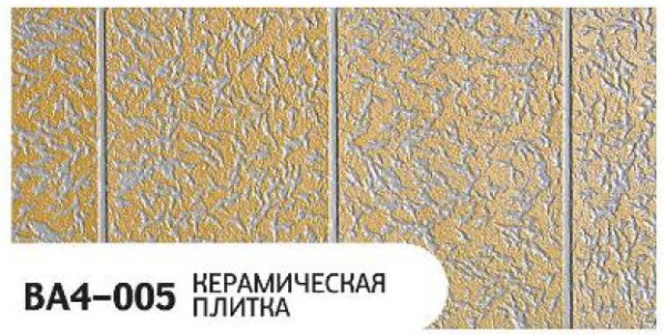 Фасадная панель Zodiac Керамическая плитка BA4-005 купить в Октябрьском