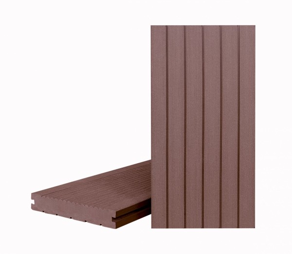 Террасная доска Классик Орех Милано (полнотелая с пазом) купить в Октябрьском