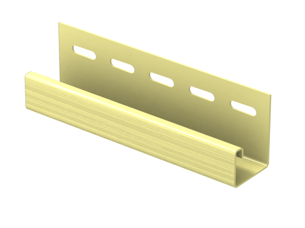 J-планка Ю-пласт Классика кремовая купить в Октябрьском