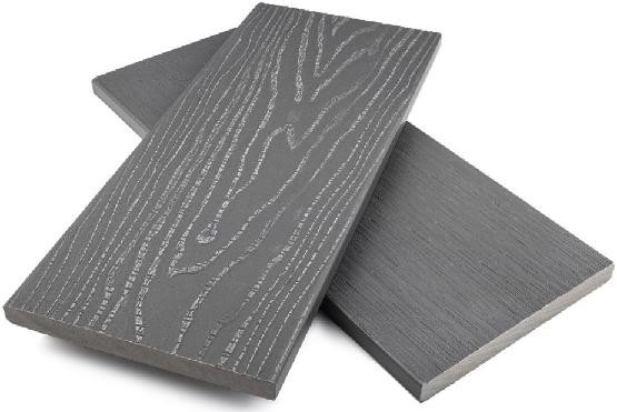 Заборная доска ДПК полнотелая NanoWood Серый купить в Октябрьском