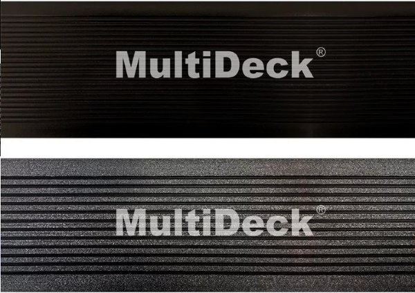 Террасная доска из ДПК MultiDeck  Черный бархат купить в Октябрьском