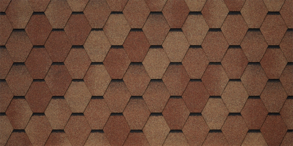 Гибкая черепица Tegola UNICA VENETO TERRACOTTA 206 купить в Октябрьском