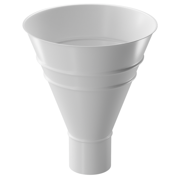 Воронка водосборная Döcke STAL PREMIUM, Пломбир купить в Октябрьском