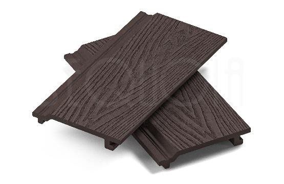 Доска фасадная ДПК 3D SEQUOIA Evolution WOOD BROWN купить в Октябрьском
