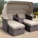 Комплект мебели AFINA плетеной из иск. ротанга AFM-330B Brown купить в Октябрьском