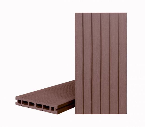 Террасная доска Классик Орех Милано (пустотелая с пазом) купить в Октябрьском