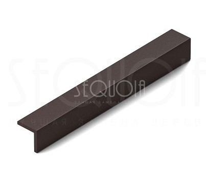 Уголок завершающий террасный SEQUOIA BLACK купить в Октябрьском