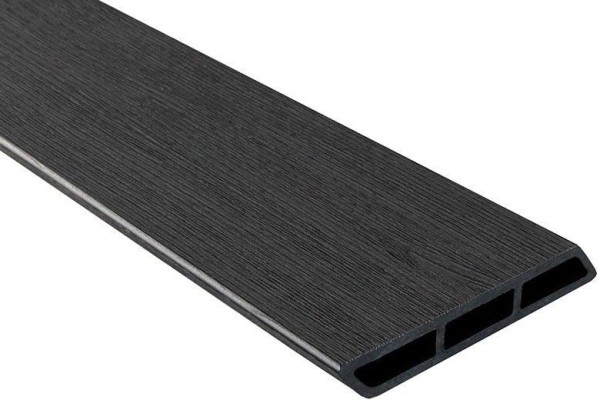 Доска Ромбус 3D ДПК Outdoor STORM BLACK черная купить в Октябрьском