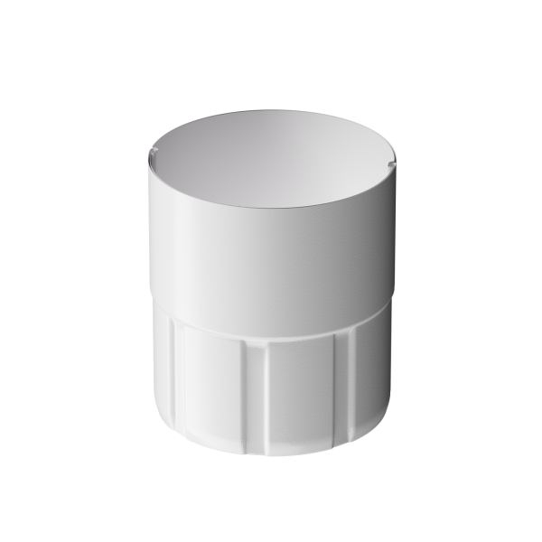 Муфта соединительная для водостока Döcke STAL PREMIUM, Пломбир купить в Октябрьском