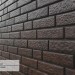 Фасадная панель Ю-Пласт Стоун Хаус Кирпич Коричневый купить в Октябрьском