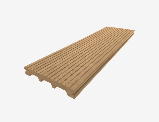 Террасная доска из ДПК RusDecking Unodeck Titanio - Орех купить в Октябрьском
