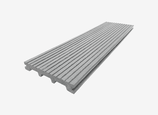 Террасная доска из ДПК RusDecking Unodeck Titanio - Серый купить в Октябрьском