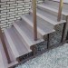 Ступень ДПК Outdoor Havana/Вельвет полнотелая серая  микс купить в Октябрьском