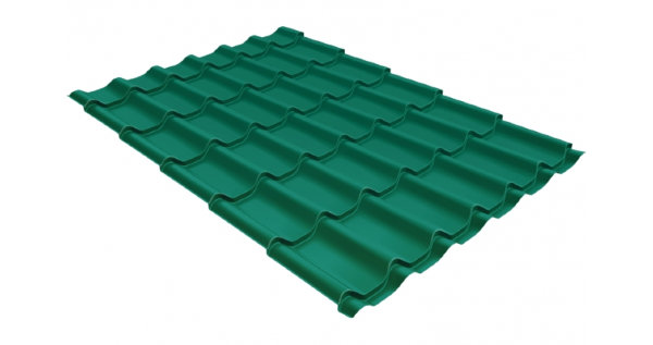 Металлочерепица классик 0,5 Satin RAL 5021 купить в Октябрьском