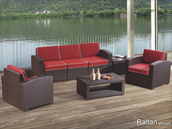 Уличные диваны и кресла коллекции Rattan Premium 5  купить в Октябрьском