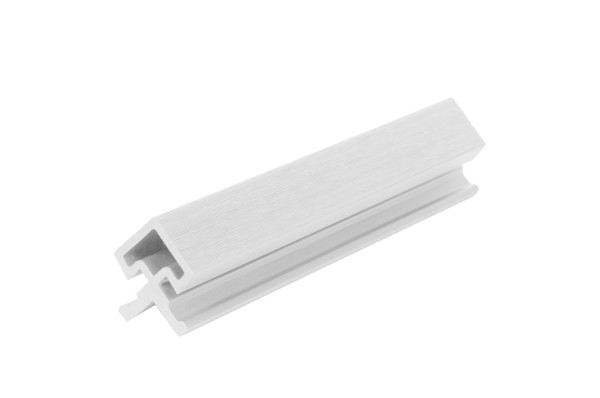 Угол внешний для фасадной панели co-extrusion, white купить в Октябрьском