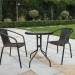 Комплект плетеной мебели AFINA из иск. ротанга Асоль-LR02 LRC-02/LRT-02-D60 Dark Brown купить в Октябрьском