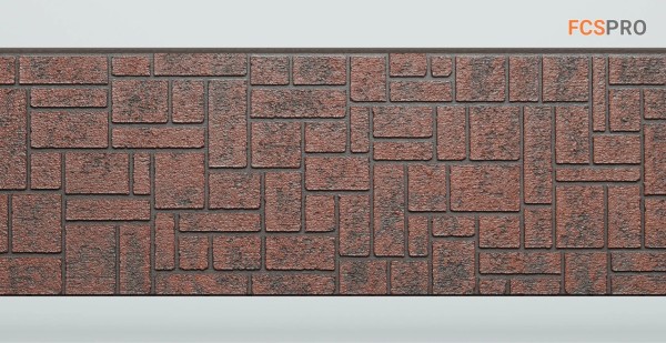 Фиброцементные панели FCS Simple АА5 (под камень) купить в Октябрьском