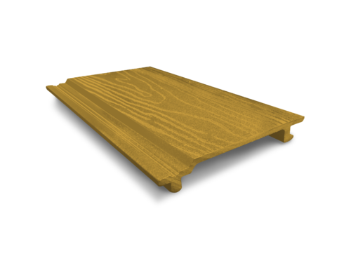 Фасадная панель  из ДПК ECODECKING Желтый купить в Октябрьском
