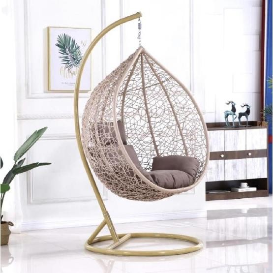 Кресло Подвесное из искусственного ротанга AFM-169A-XLB Beige купить в Октябрьском
