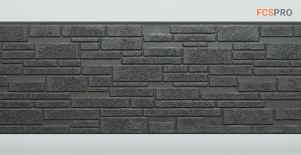 Фиброцементные панели FCS Simple АА1 (под камень) купить в Октябрьском