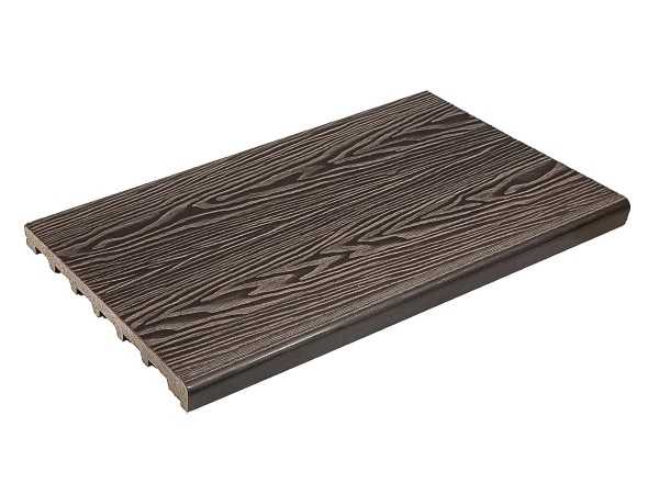 Ступень полнотелая из ДПК Deckart Step 3D Венге купить в Октябрьском