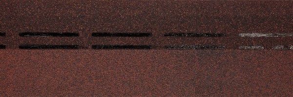 Коньково-карнизная черепица Docke Standard, красный купить в Октябрьском