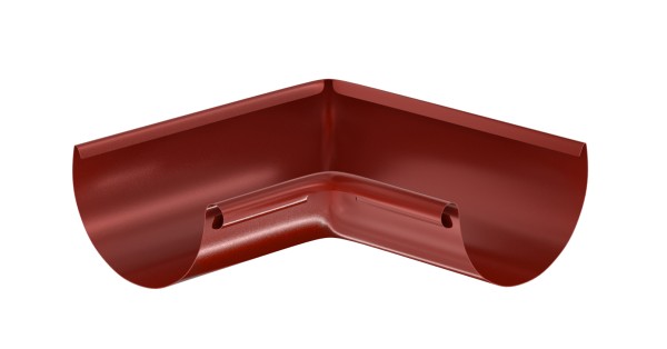 Водосток Aquasistem, система 150x100 - Угол желоба, внутренний 90° RR 29 Бургундский купить в Октябрьском