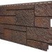 Фасадная панель VOX Sandstone (Сандстоун) темно коричневый купить в Октябрьском