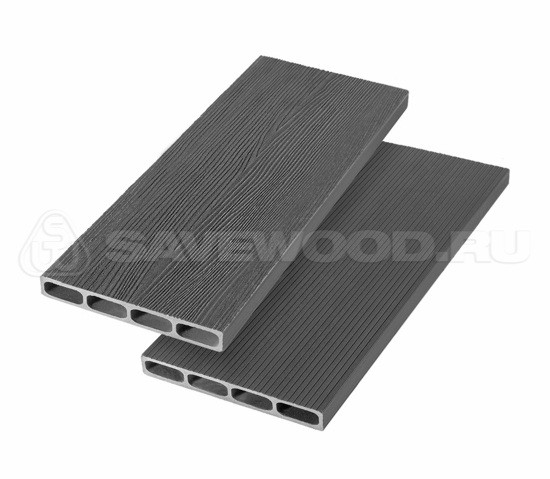 Грядочная доска ДПК 3D Savewood SW Rubus (R) графит купить в Октябрьском