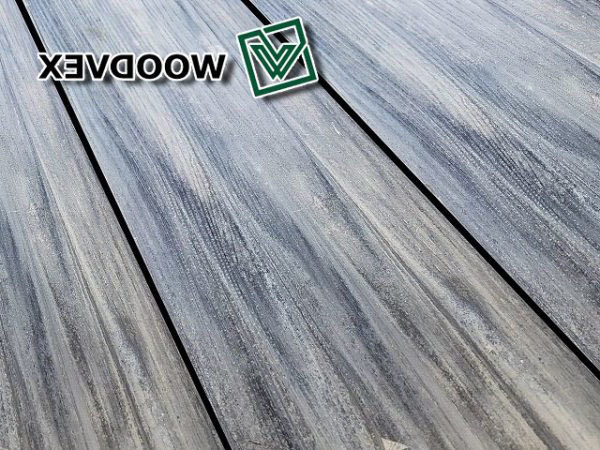 Террасная доска из ДПК WOODVEX Select Бело-серый купить в Октябрьском