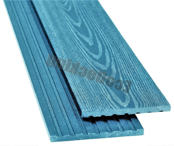 Заборная доска   из ДПК ECODECKING Лазурь купить в Октябрьском